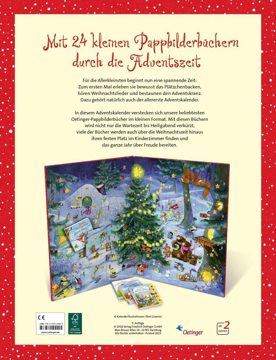 Thumbnail - Mein Allererster Adventskalender | Mit 24 Pappbilderbüchern Zum