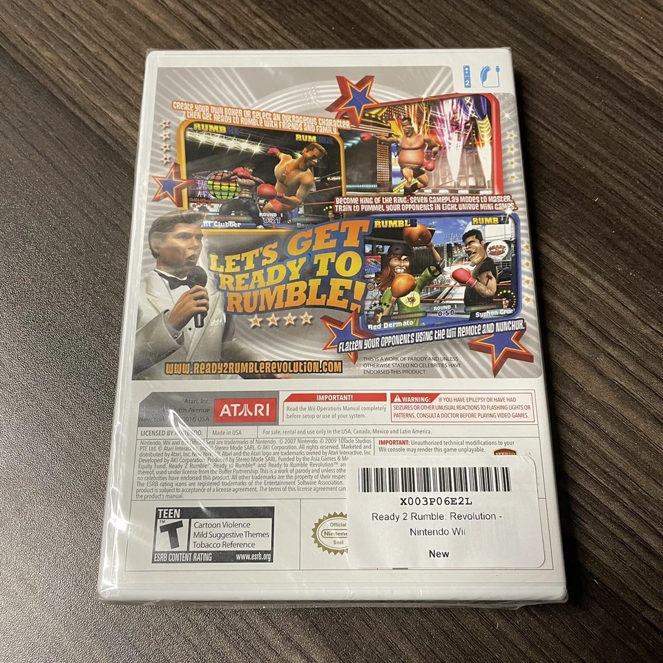 Ready 2 Rumble Revolution Nintendo Wii Brand New + Factory Sealed - Image 2 of 4