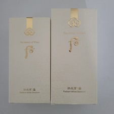 The History Of Whoo Gongjinhyang Seol Radiant White Balancer  Emulsion Set