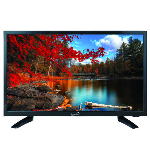 24" Supersonic 12 Volt AC/DC Widescreen LED HDTV with USB & HDMI - Afbeelding 1 van 5