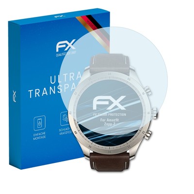 atFoliX 3x Displayschutzfolie für Amazfit Zepp Z Schutzfolie klar Folie