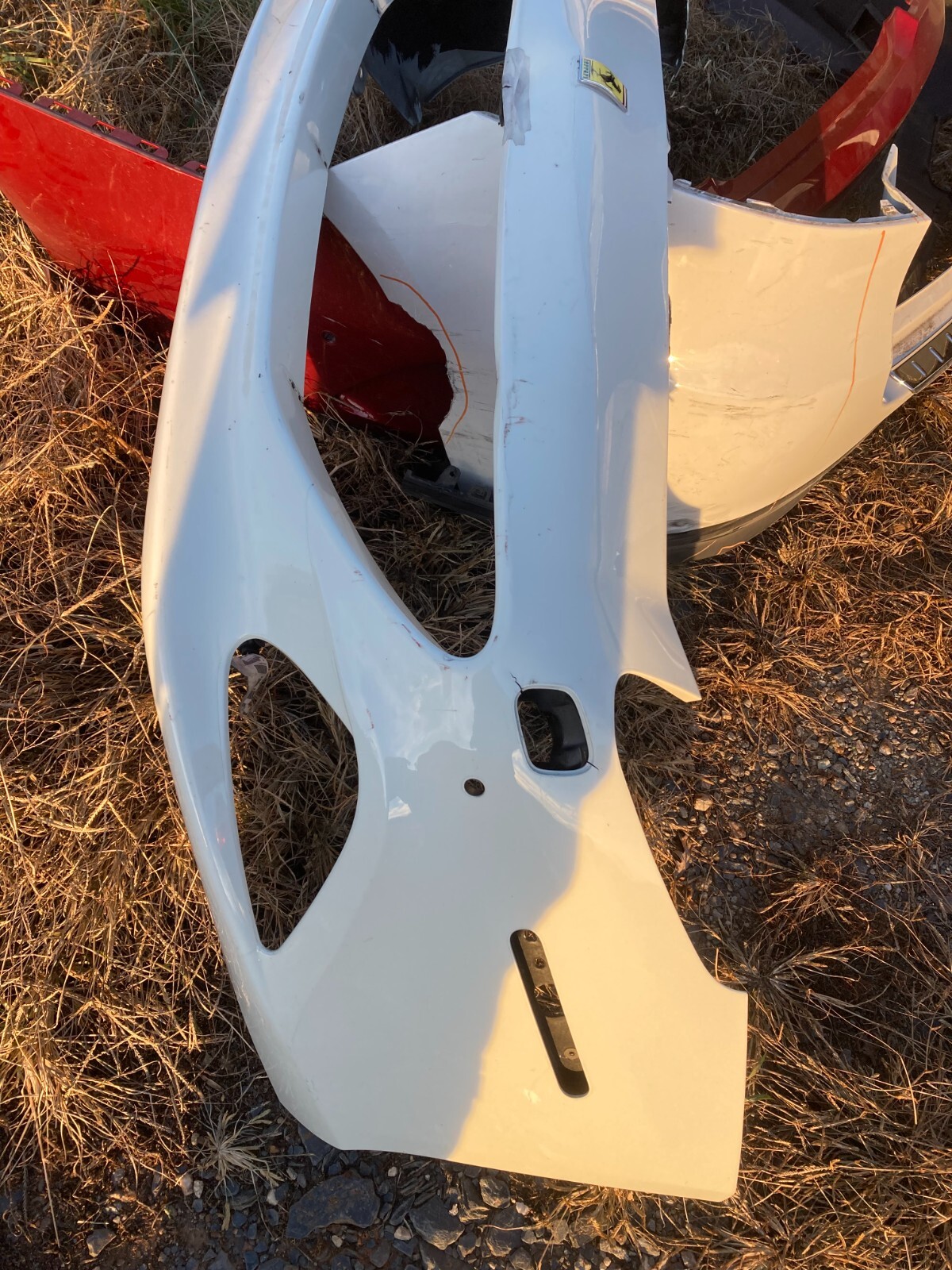 FERRARI CALIFORNIA F149 Front Bumper with Harness 2008-2014 080221200 Damaged