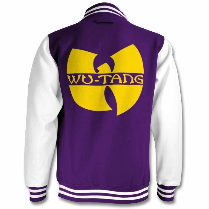 WU-TANG varsity jacket purple bomber jacket XS to XXL