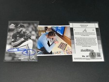 Chris Sale Braves Auto Signed 2024 Topps B&W Beckett Witness Holo