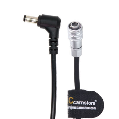 BMPCC 4K 6K Blackmagic Pocket Cinema Camera Power Cable to DC 2.5mm