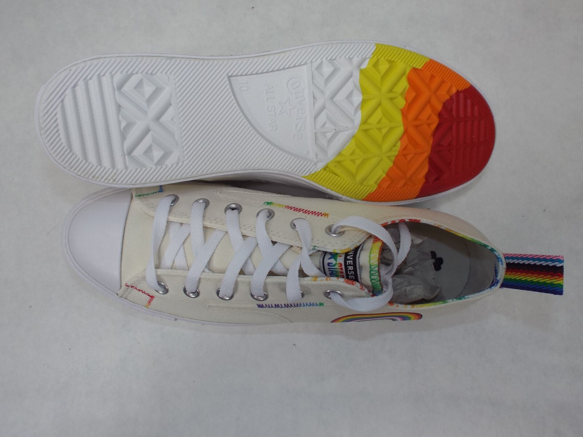 New Mens 11 Womens 13 Converse CTAS Lift Hi Platform Rainbow