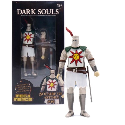 Dark Souls Solaire Of Astora Sun Warrior & Black Knight Action Figure PVC Toy