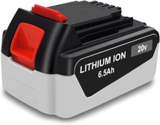 6.5Ah Extended Capacity for Black & Decker 20V 4.0Ah Battery LB2X4020-OPE