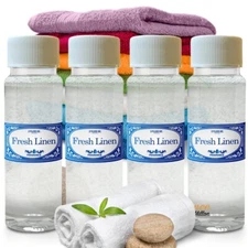 4 Fresh Linen 2.0 fl oz for Rainbow Vacuum, Hyla, Sirena Fragrances  Pack