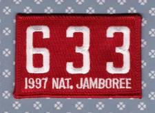 JSP  RW - Troop  633 -Mint- National Jamboree 1997 -