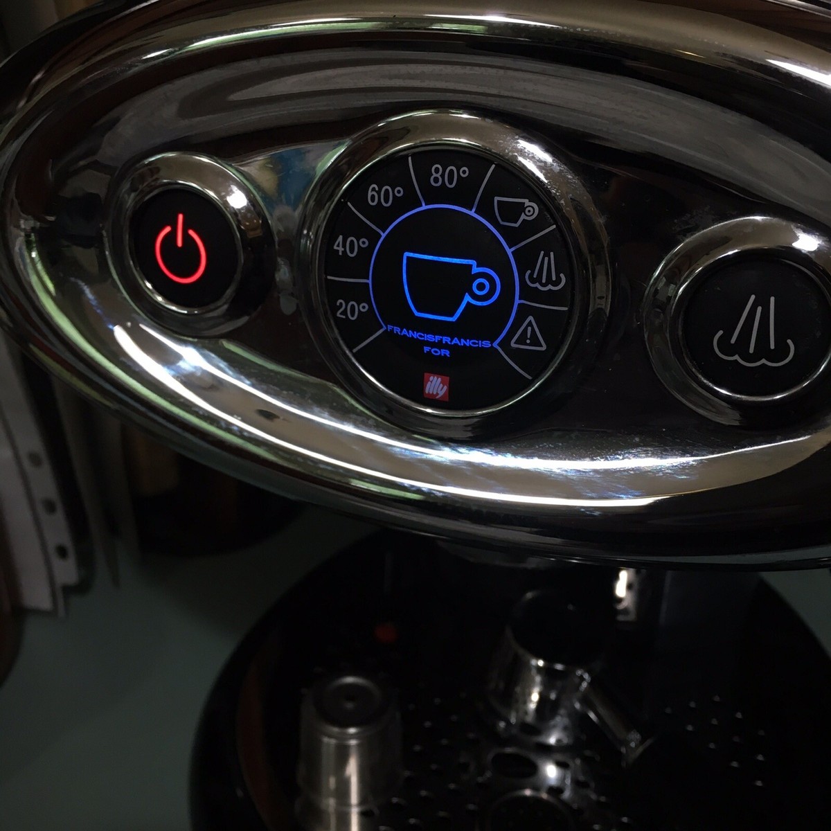 illy フランシスフランシス X7 ブラック Illy Francis Francis X7.1 Iperespresso Espresso Machine