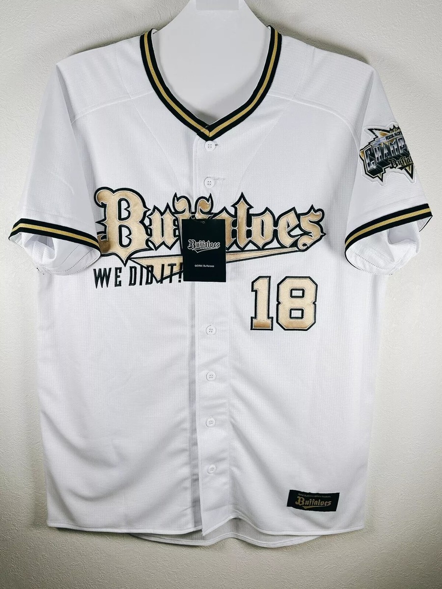 BNWT 2023 ORIX Buffaloes Commemorative jersey #18 Yamamoto
