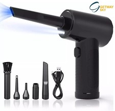 120,000 RPM Cordless Air Duster Rechargeable Air Blower for PC & Car Cleaning