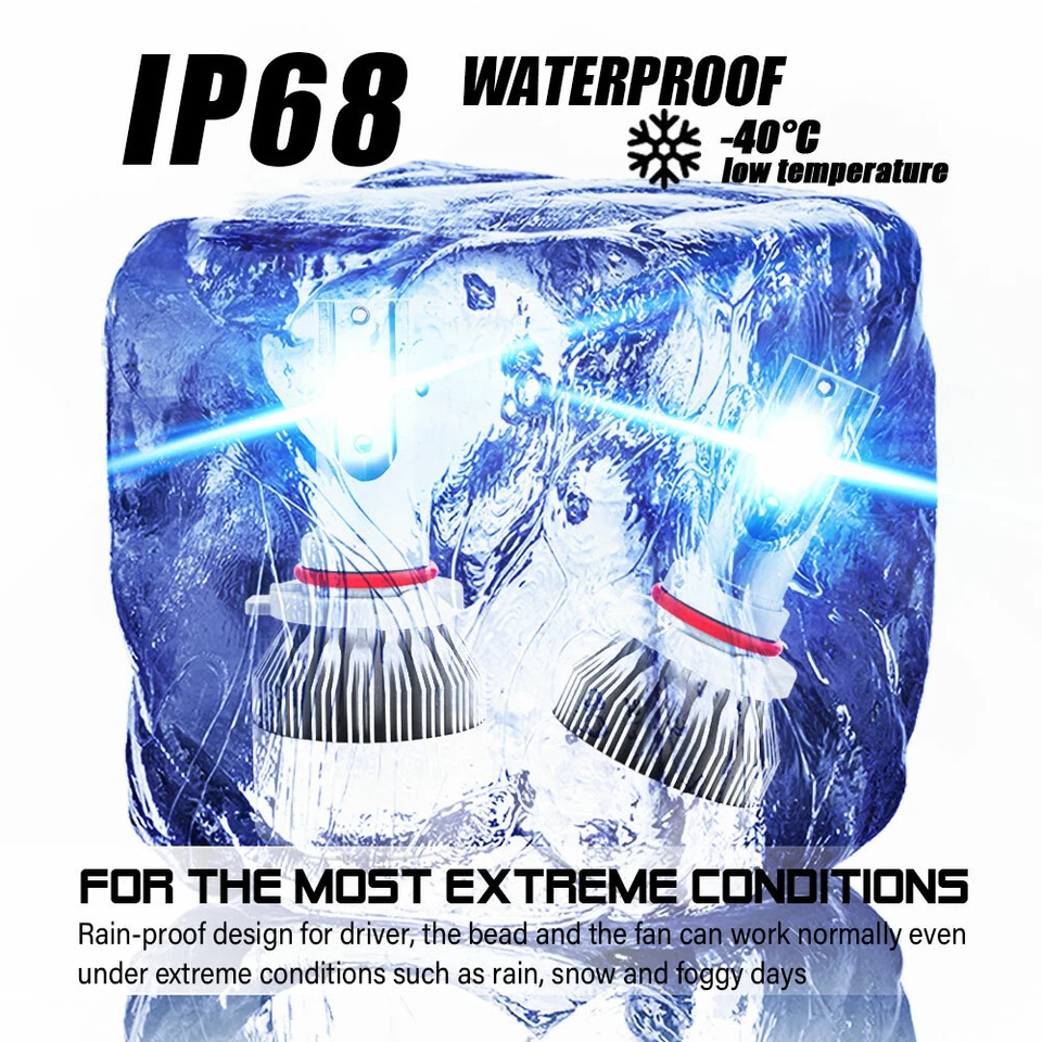 Combo faros antiniebla LED para Honda Odyssey 2011-2017 6x kit bombillas 6000K Foto 4 de 4