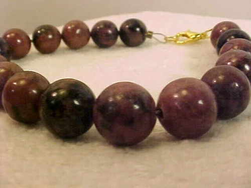 Brown Agate Gemstone Healing Bracelet 7" - Picture 5 of 5