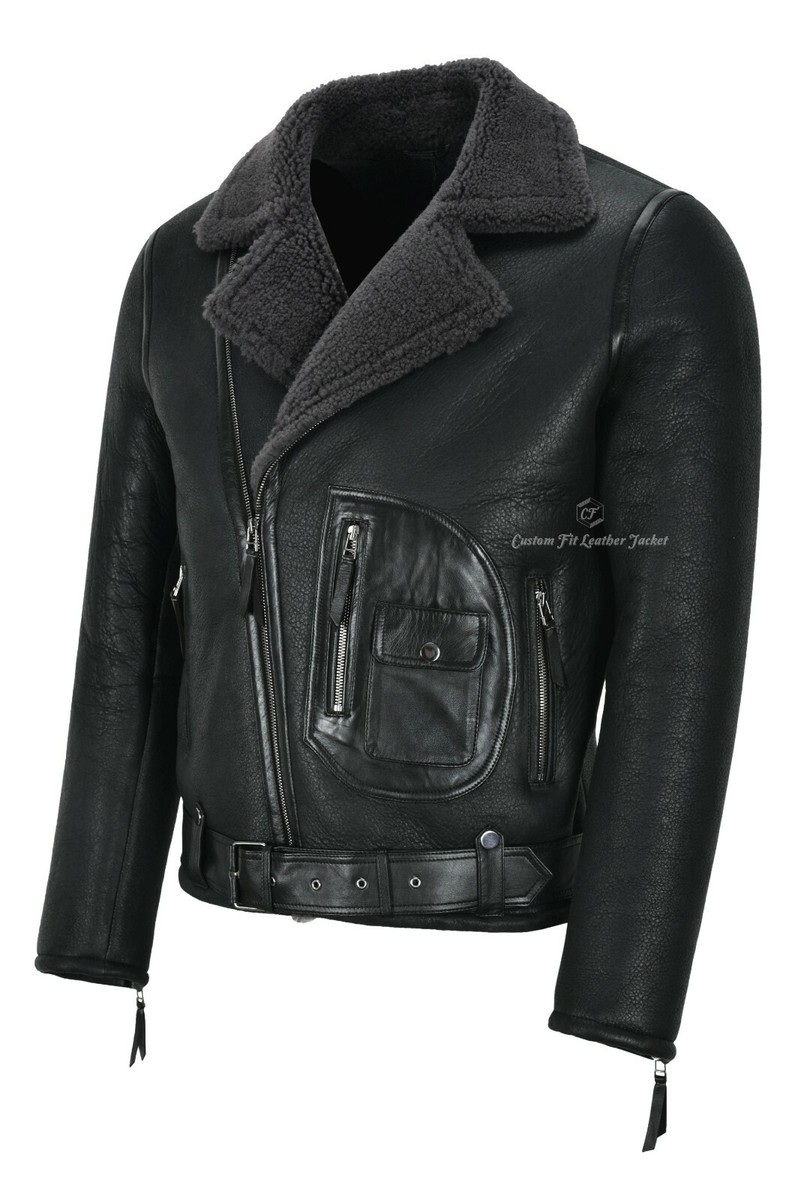 Belstaff danescroft shearling aviator jacket outlet