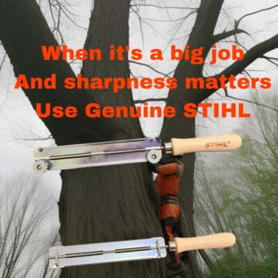 Genuine Stihl Part # 5605 7504300 Chainsaw Sharpening File Guide 1/4 ...