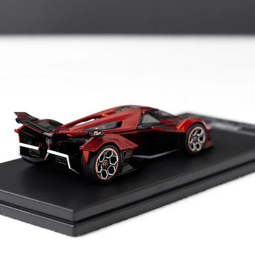 LMF Maßstab 1:64 Lamborghini V12 Vision GT rot Diecast Auto Modell Spielzeug Geschenk - Bild 4 von 6
