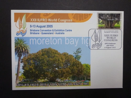 AUSTRALIA 2002 22nd IUFRO CONGRESS, BRISBANE FDI PICTORIAL POSTMARK COVER 5