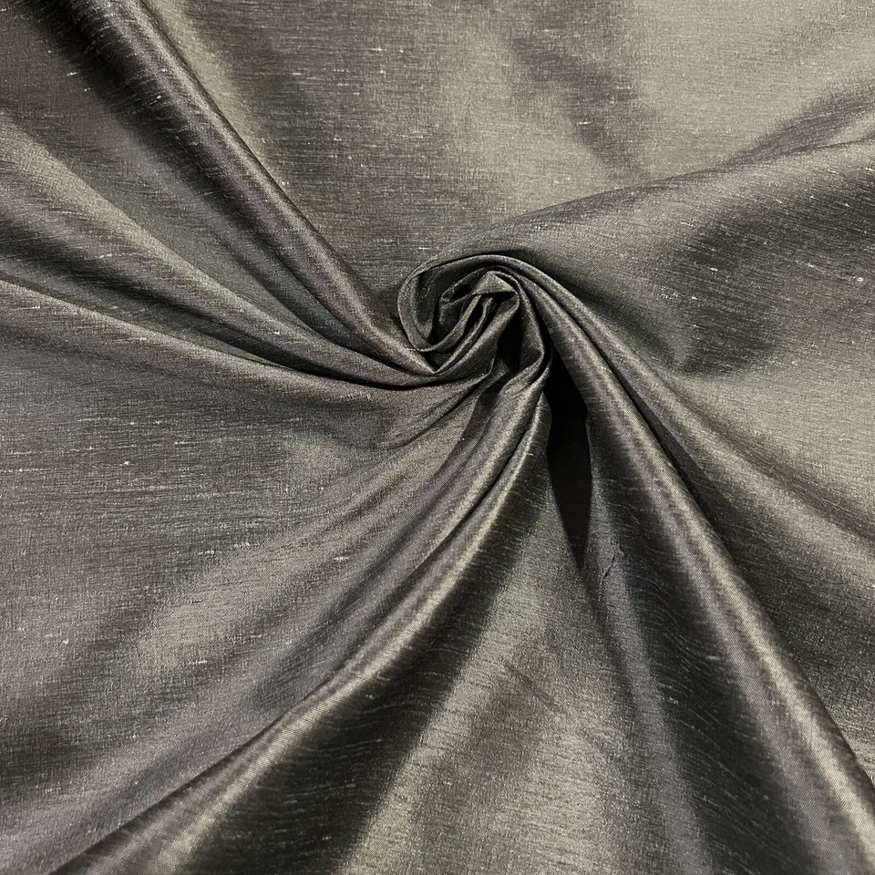 Fabric By The Yard Upholstery Drapery Tapestry GREEN Lustrous Sheen - Image 2 of 4