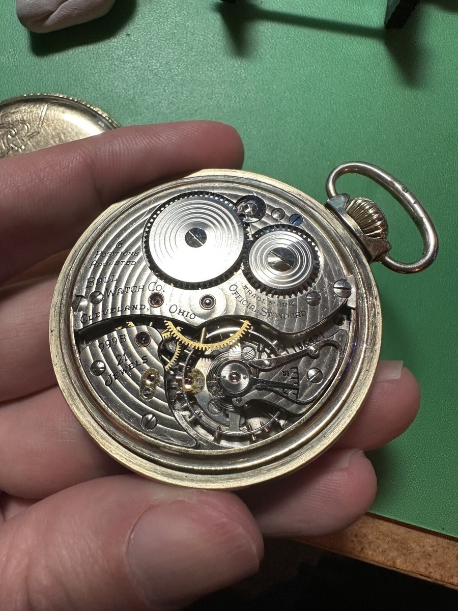 Bingham&Walk Pocket watch懐中時計高級ムーブメントOH済 Ball 16s Pocket Watch 999B -Very Nice!- | eBay