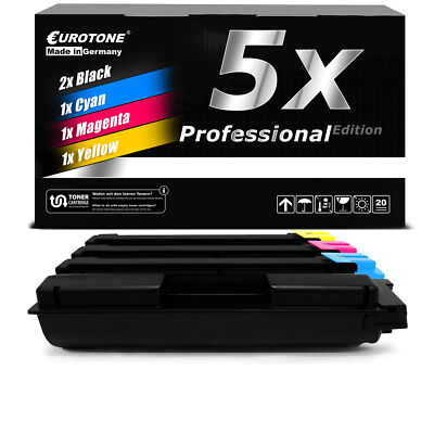 5x PRO Eurotone Patrone für Triumph-Adler P-C 3562FDN je ca 11.000/13.000 Seiten