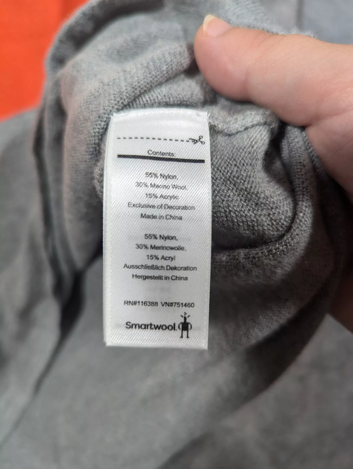 smartwool merino wool blend colorblock stripe sweater