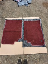 Jaguar XJS Coupe/Convertible 1975- 1996 Rear Carpet CN Wine Red New Old Stock
