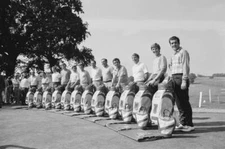 A Line Up British Ryder Cup Team South Herts Gold Club Left Right Eri 1971 PHOTO