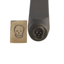 Skull Design Metal Stamp 6 mm - SFC Tools - 55-602