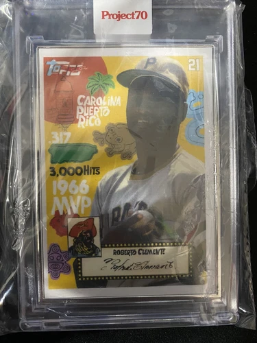 Topps Project70® Card 84 - 1952 Roberto Clemente by Solefly - Artist Proof #/51