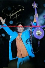 PRINCE ROGERS NELSON POP FUNK ROCK R&B AUTO SIGNÉ 12x18 AFFICHE PHOTO RÉIMPRESSION RP