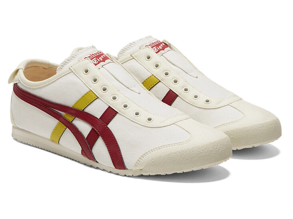 Onitsuka Tiger MEXICO 66 SLIP-ON CREAM/BEET JUICE 1183A360 Onitsuka Tiger MEXICO 66 SLIP-ON CREAM/BEET JUICE 1183A360