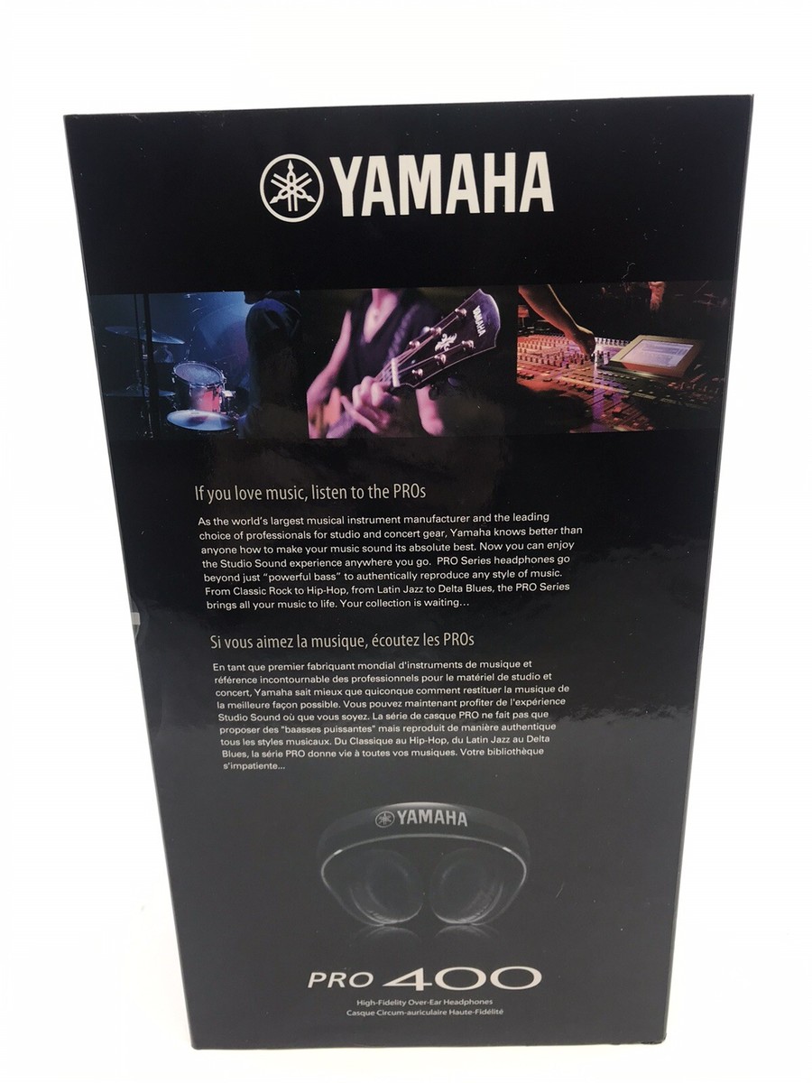Yamaha Pro 400 Headphones High Fidelity Excellent Condition Yamaha Pro 400 Headphones High Fidelity Excellent Condition