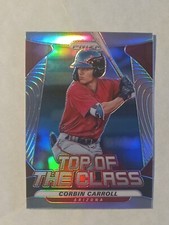 2020 Panini Prizm - Top of the Class Silver Prizm #TOC-16 Corbin Carroll (RC)