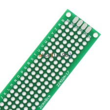 5PCS Double Side Prototype PCB Tinned Universal Breadboard 2x8 cm 20mmx80mm FR4