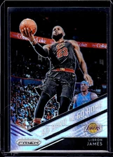 2018-19 Panini Prizm Lebron James Go Hard Or Go Home Hyper Lakers