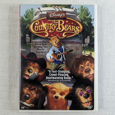 The Country Bears DVD Christopher Walken Diedrich Bader Alex Rocco Haley Osment