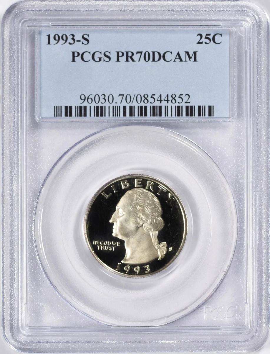 PR 70 Graded 1995 Washington Quarters (1932-1998) for sale | eBay