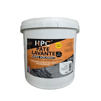PATE LAVANTE MAINS, SAVON MECANICIEN AUX MICROBILLES NATURELLES - 4kg - Photo 1/3