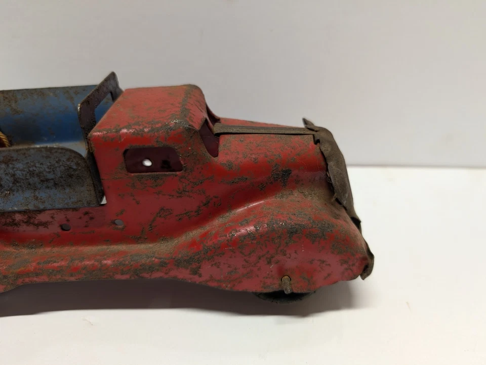 Marx Wrecker Tin Toy Truck For Restoration - Image 3 of 4
