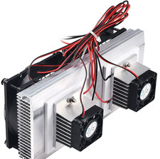 Mini Air Conditioner DC 12V DIY Thermoelectric Peltier Refrigeration Cooling Sys