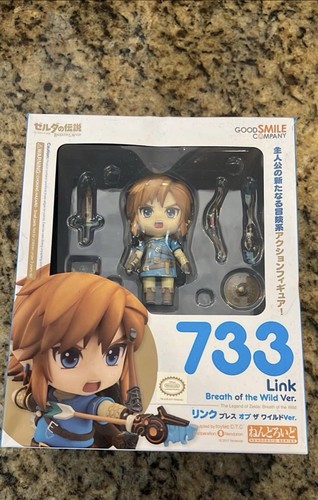 Good Smile Company Nendoroid Link Figure 733 Zelda Breath of the Wild Ver.