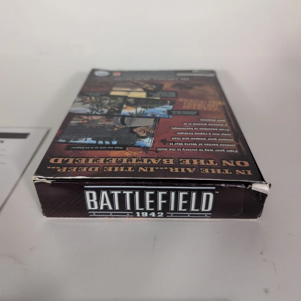 Battlefield 1942 2002 CIB Complete With Box Disc 1 & 2 Manual Tested Working - Image 4 of 4