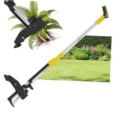 Stand Up Weed Puller Tool, 41" Heavy Duty Manual Garden Tools with Eject