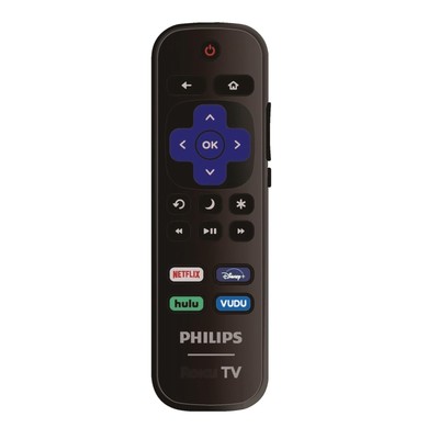 Replacement Remote Control Compatible with All Philips Roku TV Smart TVs【Only...