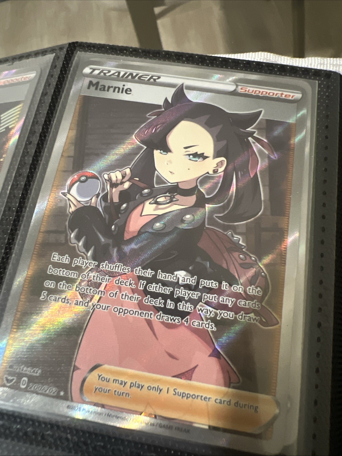 Marnie 2020 Sword & Shield #200/202 Holo (Full Art) Price Guide