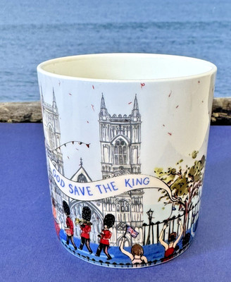 Marks & Spencer God Save The Kind Fine Bone China Tasse NEU P
