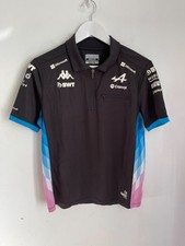 2024 Alpine F1 Team T-Shirt Size M Kappa Pit Crew Team Issue Race Day black