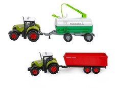 Spielzeug Traktor Set Friktionsantrieb Anhän...
